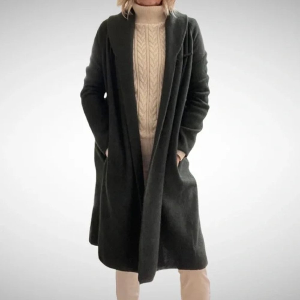 Adrienne Vittadini Sweater Coat sz S